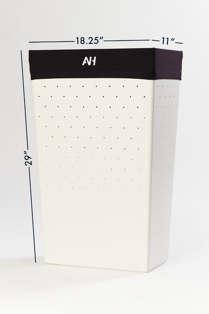 Active Hamper System for Moisture Absorbing Laundry